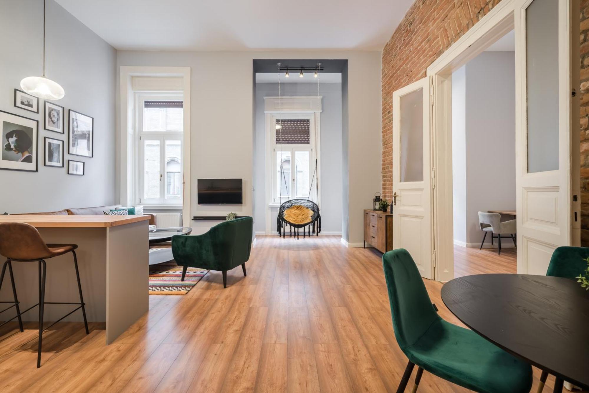 Aradi Chic Apartment Budapest Bagian luar foto