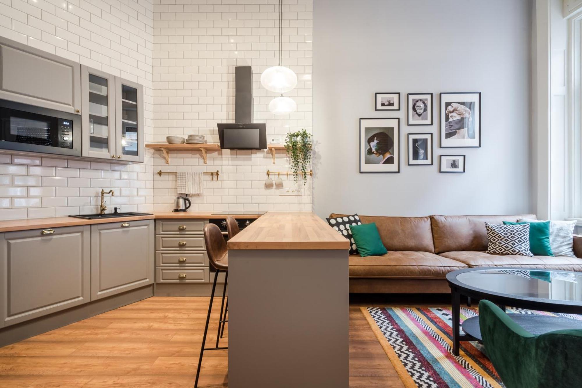 Aradi Chic Apartment Budapest Bagian luar foto